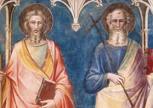 St. Philip and St. James the Lesser by Spinello Aretino St. Philip and St. James the Lesser by Spinello Aretino Basilica of St