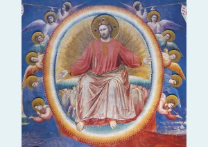 Cristo pantocrator de Giotto di Bondone Capilla de los Scrovegni Padua Italia