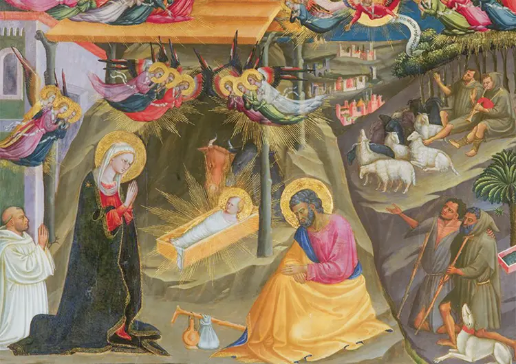 Nativity by Bicci di Lorenzo Church of San Giovannino dei Cavalieri Florence