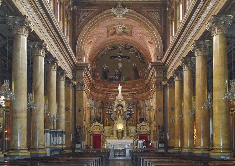 Sacred Heart of Jesus Shrine in Sao Paulo
