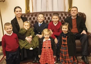 Christian parents should not only populate the earth but provide members for the Church and citizens for Heaven A united Catholic family