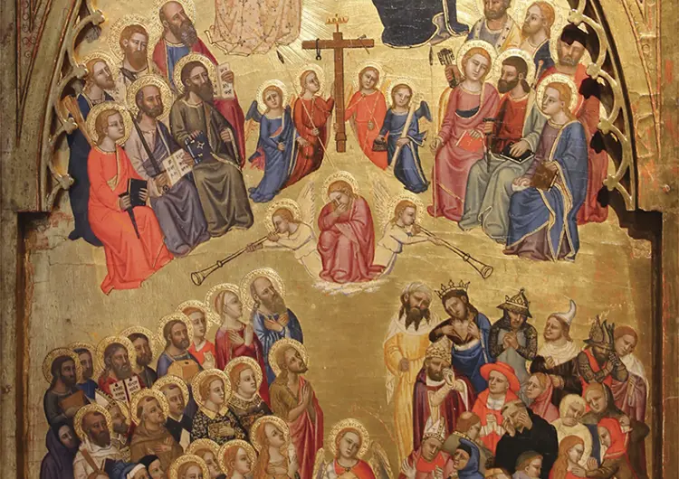 The Universal Judgement by Niccolo di Tommaso Galleria Matteo Salamon Milan Italy