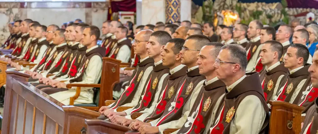 During the Mass of conferring the Ministries of acolytes for 69 seminarians of the Heralds