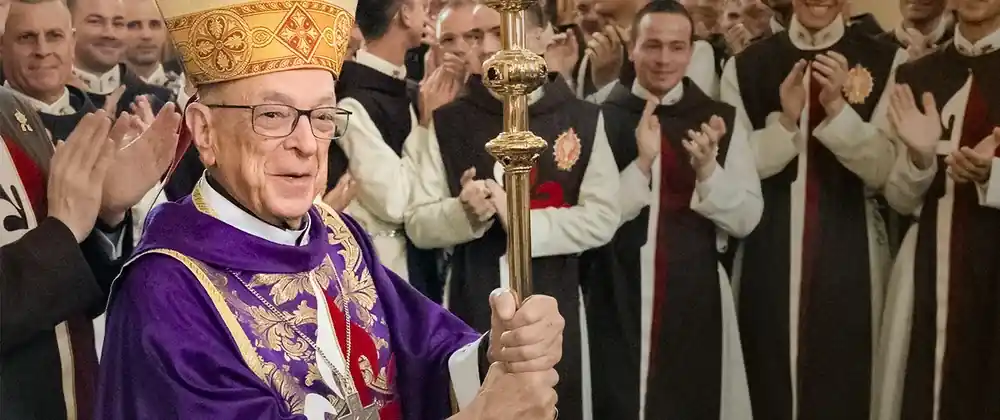 Conferring of Ministries of acolytes for 69 seminarians of the Heralds with Cardinal Damasceno