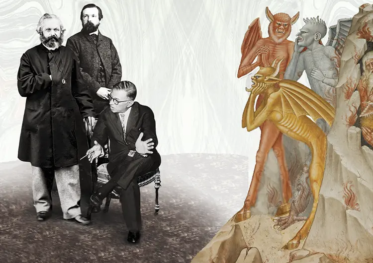 R289 1 D AQU Marx Engels Sartre