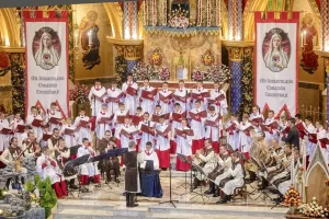Christmas concert at Our Lady of Fatima Church Tocancipa Colombia
