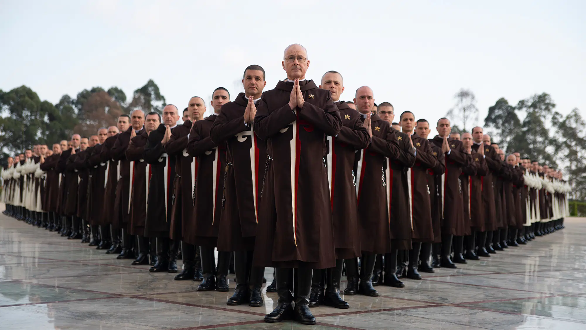 Heralds of the Gospel Praying the Creed at Seminary
