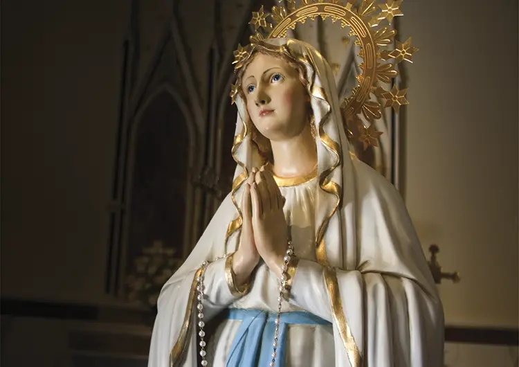 Our Lady of Lourdes Chapel dedicated to her in Franco da Rocha Brazil