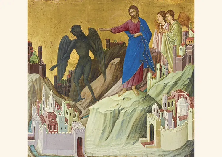 Temptation of Christ on the Mountain