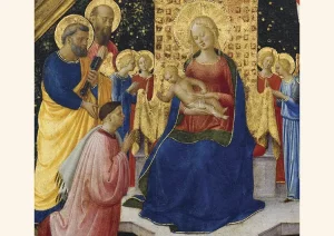La Virgen con el Nino de Fra Angelico Museo de Bellas Artes Boston Estados Unidos