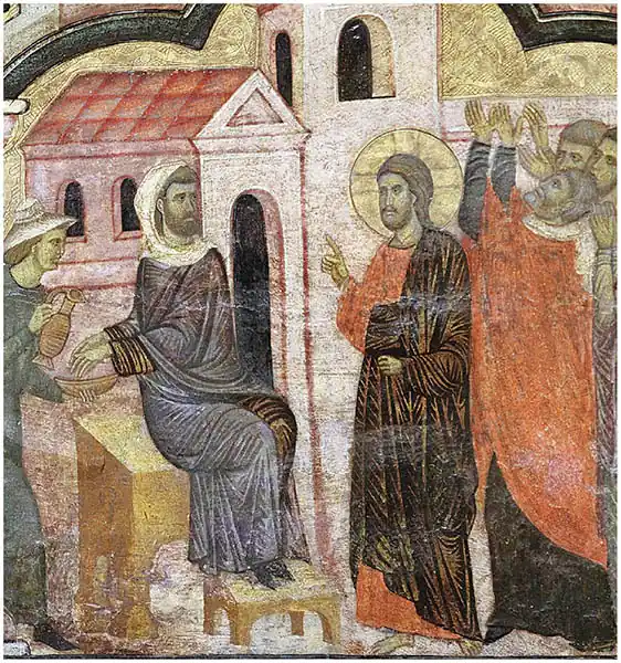 Pontius Pilate washes his hands- Museu Diocesano, Palma de Maiorca (Espanha) - Foto: Reproduction