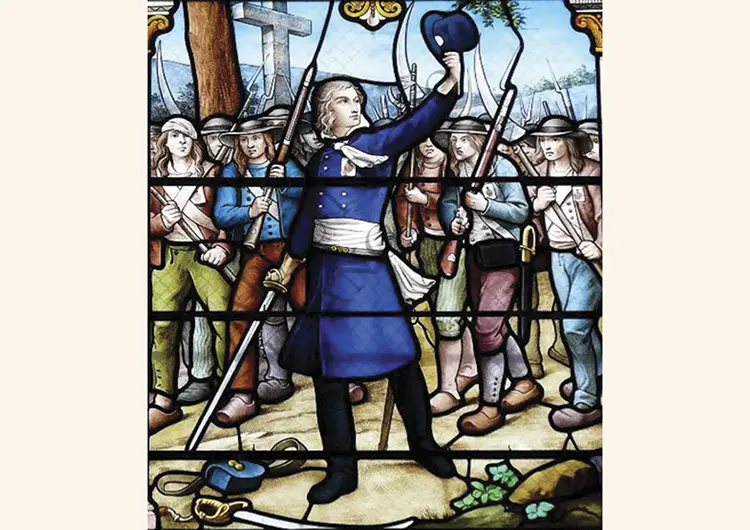 When simple peasants challenged the Revolution Henri de La Rochejaquelein Saint Pavin Church Pin en Mauges Franca