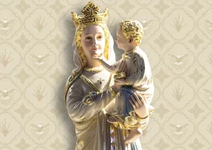 God endowed her with the abundance of all heavenly gifts poured from the treasury of His divinity The White Virgin Private collection