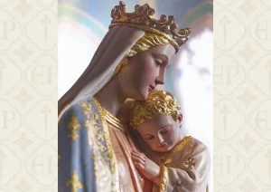 If you allow yourselves to be loved by her you will be embraced as I once was Our Lady Seat of Wisdom Private collection
