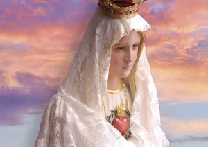 La Madre de Dios nos mira con pena y con el deseo de hacer bien a todos y cada uno Nuestra Senora de Fatima Coleccion privada