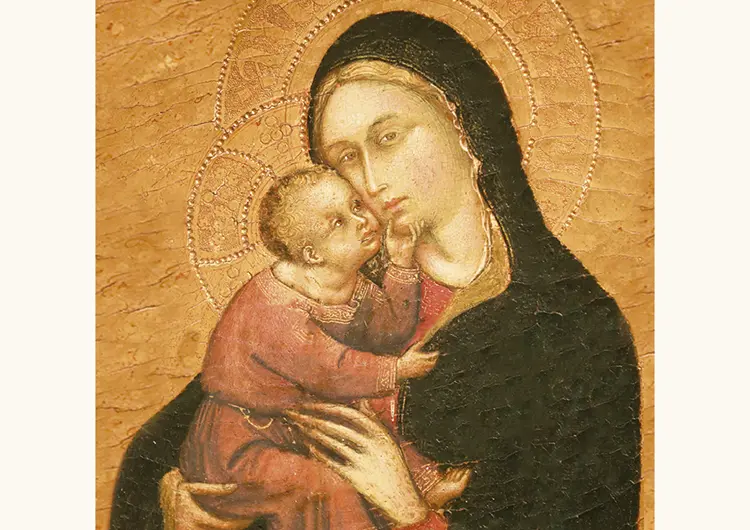 La Virgen y el Nino de Bernabe de Modena Galeria Estense Modena Italia