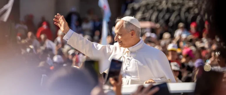 Pope Leo XIV at the St. Peter Square