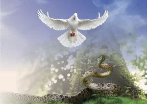 Dove and Serpent