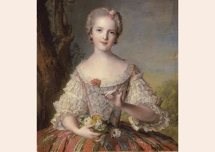 “Madame” Loiuse, by Jean-Marc Nattier - Museum of the History of France, Palace of Versailles (France)