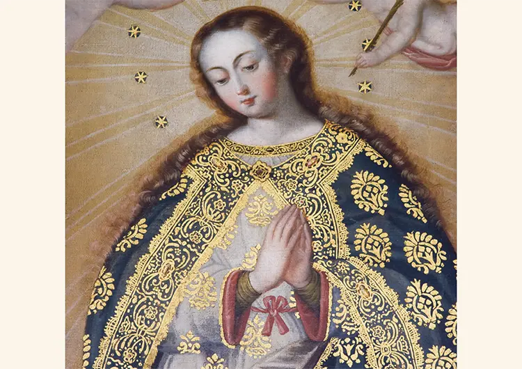 The Church will draw her Divine Spouse to herself as long as she reflects the Mother of God perfectly and completely Immaculate Conception Private collection