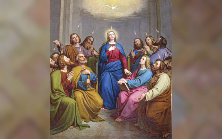 Descida do Espírito Santo sobre Nossa Senhora e os Apóstolos Igreja dos Servitas, Innsbruck (Áustria) Foto: Sérgio Hollmann