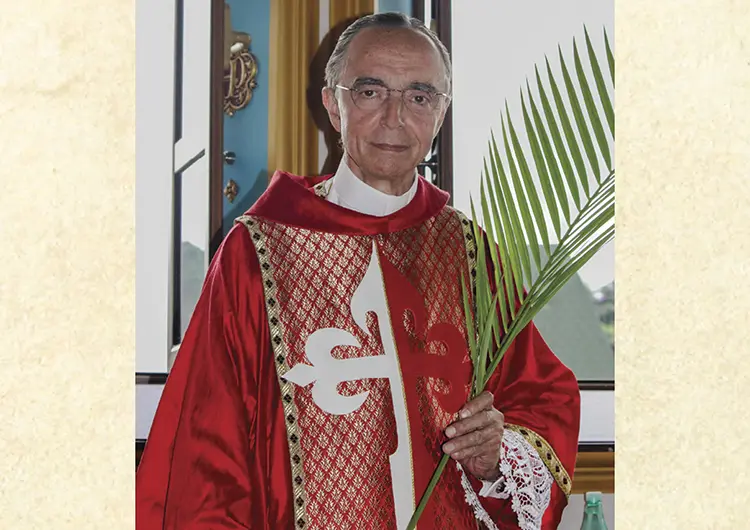 Monsenor Joao en marzo de