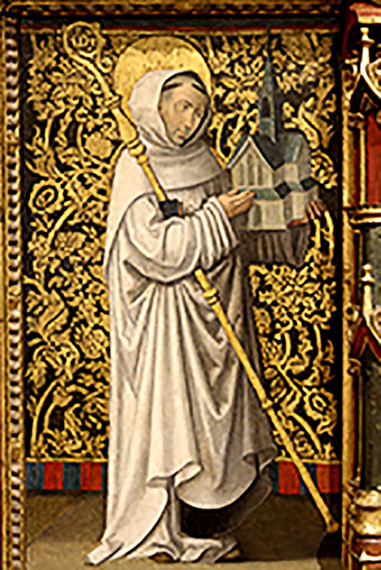San Bernardo de Claraval - Museo de Bellas Artes, Dijon (Francia)