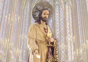 The Eucharist preserves us from spiritual death and like a powerful weapon it repels the attacks of the devil The Sacred Heart of Jesus Basilica of the Conception of Our Lady Madrid Spain
