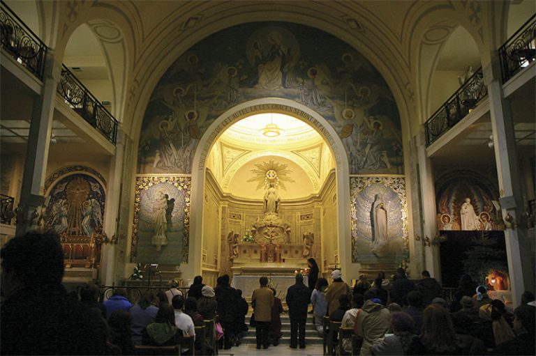 A Capela das aparições em seu estado atual Foto: Paulo Mikio