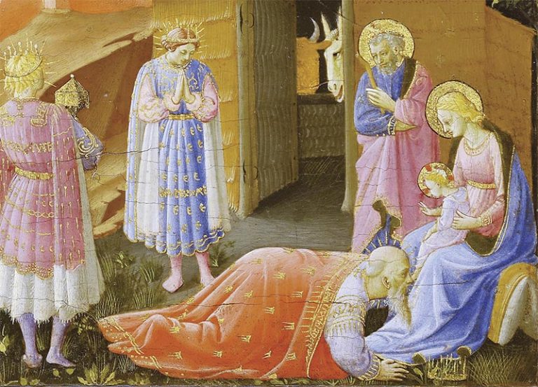 Adoração dos Reis Magos, por Fra Angélico Museu da Basílica de Santa Maria delle Grazie, San Giovanni Valdarno (Itália) Foto: Gustavo Kralj