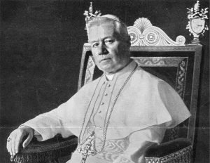 O Papa São Pio X fotografado em 1903 por Francesco De Federicis Foto: Reprodução