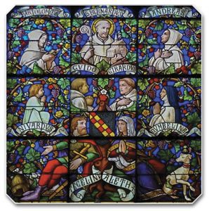 Família da Beata Umbelina Igreja de Santa Úrsula, Montbard