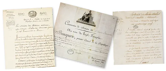 Fotos: Decree of the National Assembly confiscating the property of the clergy.