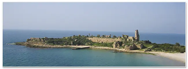 Foto: Ruins of Pilgrim Castle, a former Crusader stronghold linked to Richard the Lionheart.