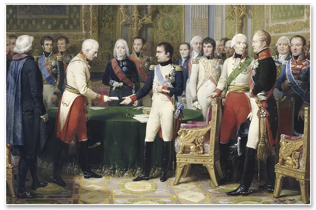 Foto: Charles Maurice de Talleyrand-Périgord advising Napoleon during the Napoleonic era.