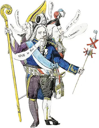 Foto: Talleyrand, in a cartoon with six heads, embodied the spirit of the revolutionary process in its various metamorphoses, and contributed to the definitive establishment of the French Revolution