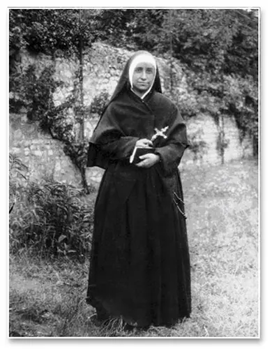 Sister Josefa Menéndez, embracing suffering as a path to holiness and co-redemption.