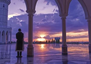 Dusk in the Seminary of the Heralds of the Gospel