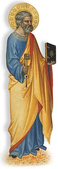 Depiction of St. Peter, the Apostle